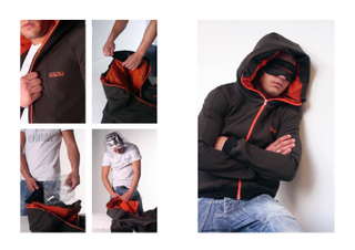 Illustration for article titled Jacket With an Inflatable Hood Is Perfect For Sleepy Travelers